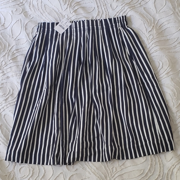 J.CREW MERCANTILE STRIPED SKIRT - Picture 4 of 6